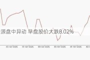 海湾资源盘中异动 早盘股价大跌8.02%