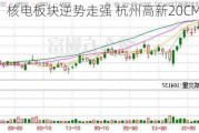 核电板块逆势走强 杭州高新20CM涨停