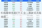 机构青睐宽基ETF 汇金二季度或大幅增持