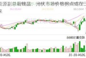 晶科能源副总裁钱晶：光伏市场价格拐点或在三四季度到来