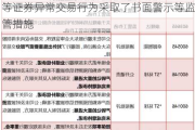 上交所本周对55起拉抬打压、虚假申报等证券异常交易行为采取了书面警示等监管措施