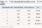 透视13家“问题”险企偿付能力 增资“补血”能否破解困局