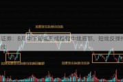 证券：8月中下旬或形成稳健中线底部，短线反弹持续