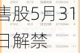 爱慕股份(6033511.SH)：3.46亿股限售股5月31日解禁