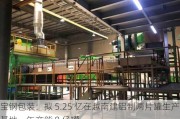 宝钢包装：拟 5.25 亿在越南建铝制两片罐生产基地，年产能 8 亿罐