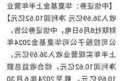 财报速递：中信证券2024年半年度净利润105.70亿元