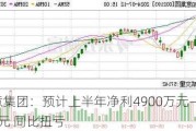 如意集团：预计上半年净利4900万元―5900万元 同比扭亏