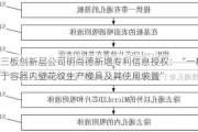 新三板创新层公司明尚德新增专利信息授权：“一种用于容器内壁花纹生产模具及其使用装置”