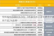 恒烁股份(688416.SH)：3名股东拟大宗交易合计减持不超2%股份