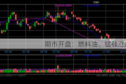 期市开盘：燃料油、锰硅涨超2%