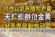 光大期货：地缘局势存扰动 关注黄金是否正在切换风格