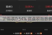 收评：沪指跌0.54% 微盘股指数跌超6%