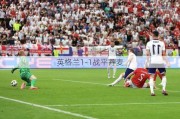 英格兰1-1战平丹麦