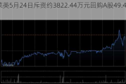 凯莱英5月24日斥资约3822.44万元回购A股49.43万股