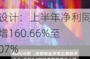 中交设计：上半年净利同比预增160.66%至169.07%