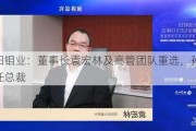 洛阳钼业：董事长袁宏林及高管团队重选，孙瑞文任总裁