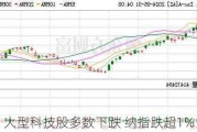 大型科技股多数下跌 纳指跌超1%