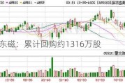 横店东磁：累计回购约1316万股