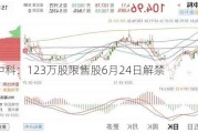 龙芯中科：123万股限售股6月24日解禁