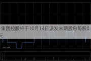 高升集团控股将于10月14日派发末期股息每股0.013港元