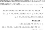 建邦科技2023年度权益分派每10股派现5元 共计派发现金红利3225.96万