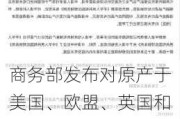 商务部发布对原产于美国、欧盟、英国和新加坡的进口卤化丁基橡胶所适用反倾销措施的期终复审裁定