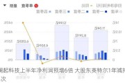 澜起科技上半年净利润预增6倍 大股东英特尔1年减持3次