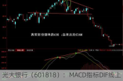 光大银行（601818）：MACD指标DIF线上穿0轴-技术指标上后市看多（07-02）