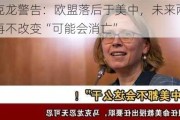 马克龙警告：欧盟落后于美中，未来两三年再不改变“可能会消亡”