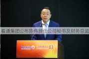 看通集团公布陈伟辞任公司秘书及财务总监