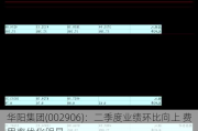 华阳集团(002906)：二季度业绩环比向上 费用率优化明显