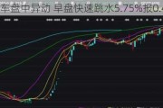 恒大汽车盘中异动 早盘快速跳水5.75%报0.410港元