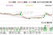 AI辅助诊断被列入国家医保局立项指南，AI医疗概念大涨，理邦仪器、塞力医疗涨停