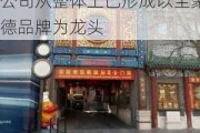 全 聚 德：目前四川饭店京内外共开设了8家门店 公司从整体上已形成以全聚德品牌为龙头