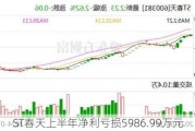 ST春天上半年净利亏损5986.99万元