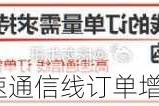 沃尔核材：高速通信线订单增长 224G交付中