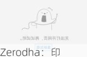 Zerodha：印度最大券商之一，用户无法访问其和手机应用程序