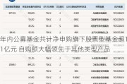 年内公募基金共计净申购旗下股票型基金超11亿元 自购额大幅领先于其他类型产品