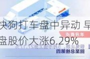 快狗打车盘中异动 早盘股价大涨6.29%