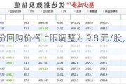 柳工：股份回购价格上限调整为 9.8 元/股，6 月 20 日生效