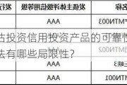 如何评估投资信用投资产品的可靠性？这种评估方法有哪些局限性？