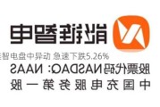 能链智电盘中异动 急速下跌5.26%