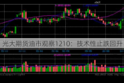 光大期货油市观察1210：技术性止跌回升