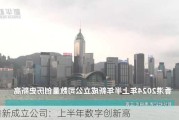 香港新成立公司：上半年数字创新高