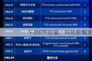 午后ETF放量，科技股爆发