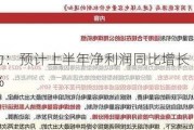 国电电力：预计上半年净利润同比增长 114.22%至 127.61%