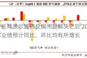 医药：分析师表示医药反腐问题解决之后 2024Q3行业整体业绩预计同比、环比均有所增长