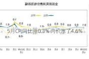 5月CPI同比涨0.3% 肉价涨了4.6%