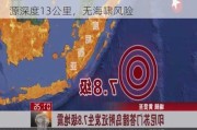 印尼北苏门答腊省海域发生5.7级地震：震源深度13公里，无海啸风险