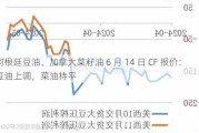 阿根廷豆油、加拿大菜籽油 6 月 14 日 CF 报价：豆油上调，菜油持平